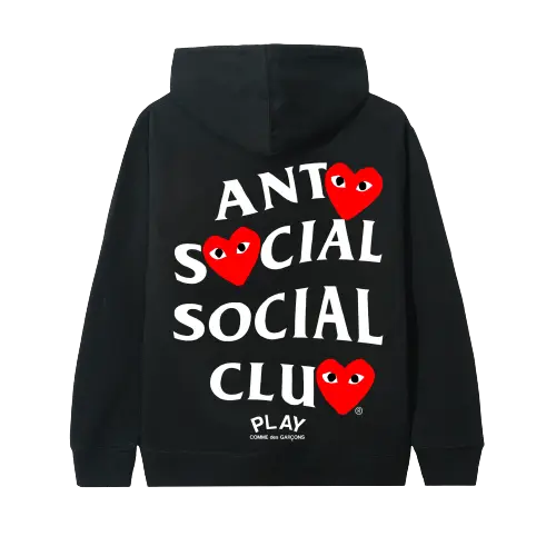 ASSC X COMME Des Black GARCONS Hoodie