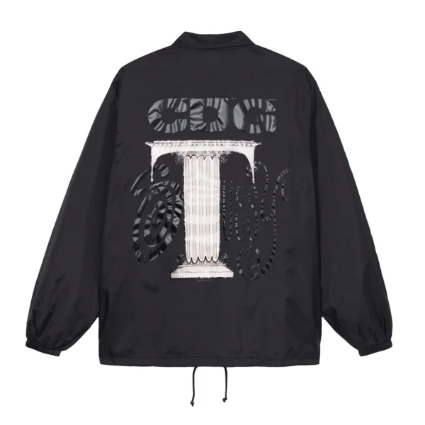 CDG x Stussy Jacket FW21 Black