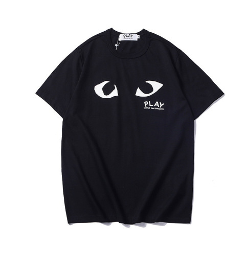 CDG Black Eyes T Shirt